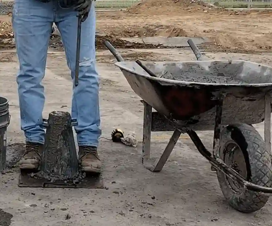 hormigon toma de muestras